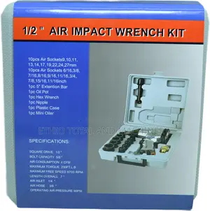Photo - 1/2" Air Impact Wrench Kit.