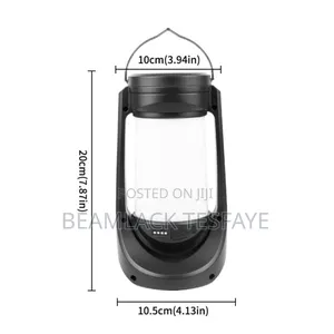 Flickering Solar Camping Light