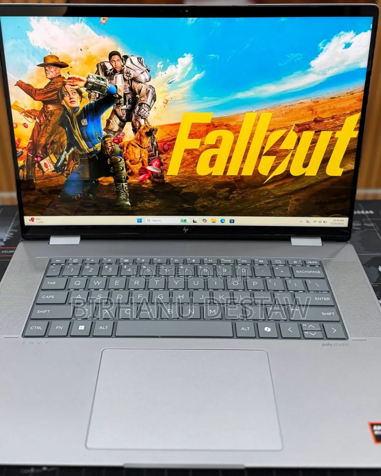 New Laptop HP Envy X360 16GB AMD Ryzen 7 SSD 512GB