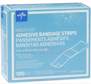 Medline Plastic Adhesive Bandages, 1 X 3 Inches, Box Of 100