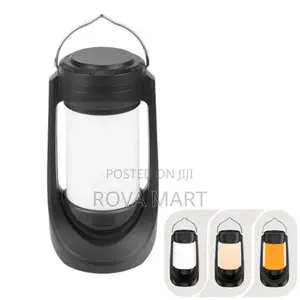 Flickering Solar Camping Light