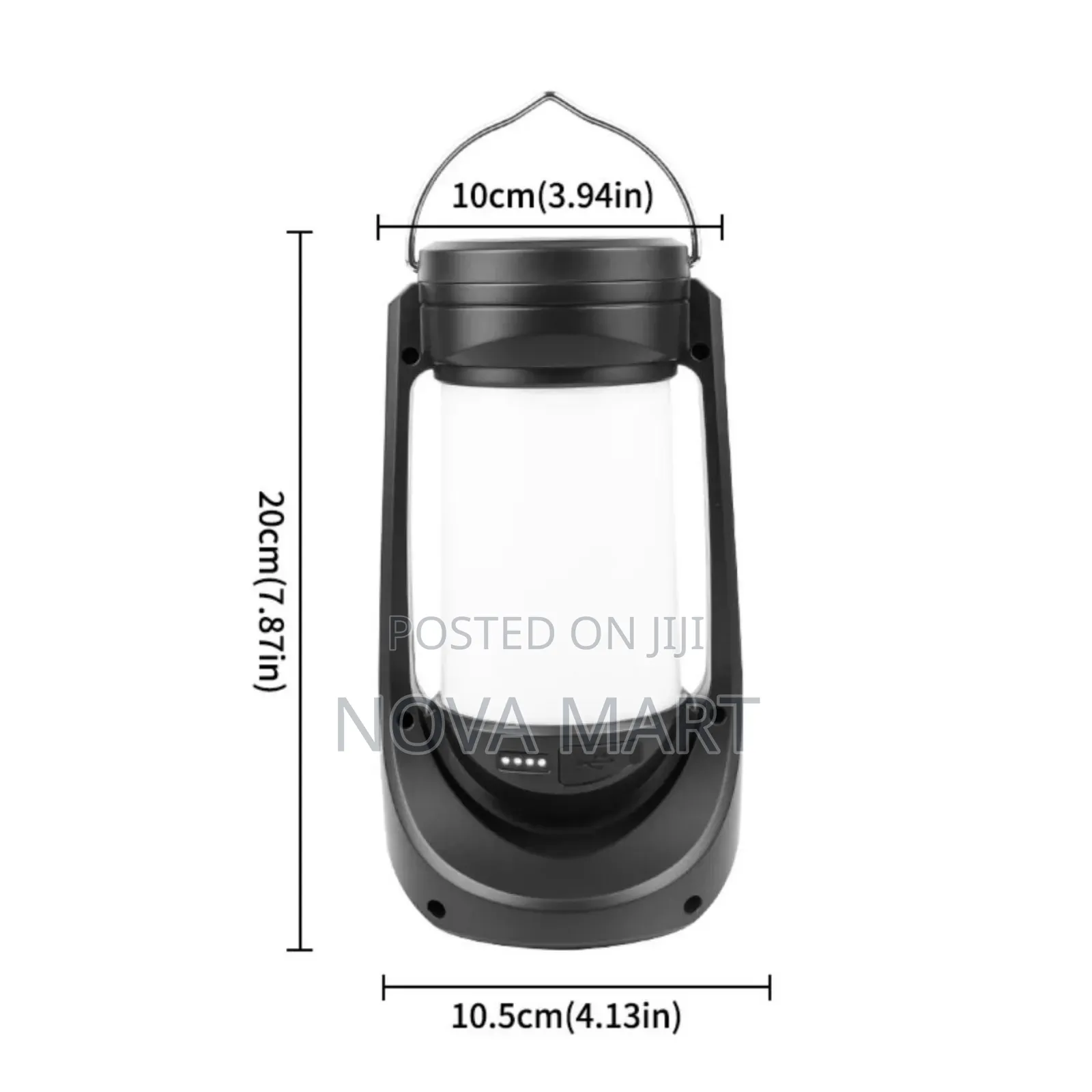 Flickering Solar Camping Light