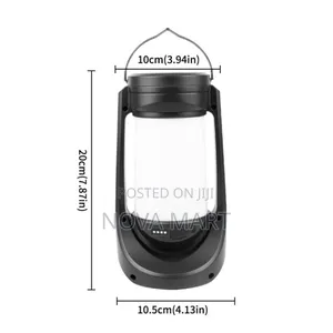 Flickering Solar Camping Light