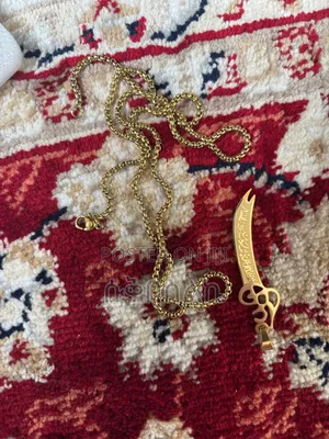 ሀብል Gold Color Muslim Necklace Men Women Fashion Faith Islam