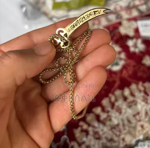 ሀብል Gold Color Muslim Necklace Men Women Fashion Faith Islam