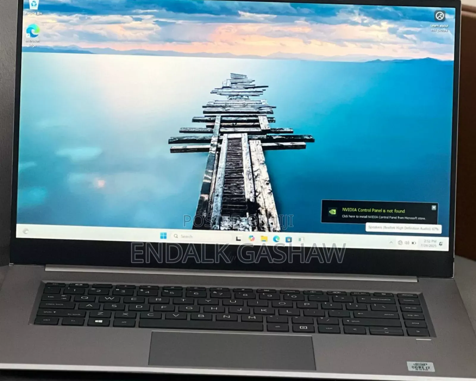 New Laptop HP Zbook Studio G7 16GB Intel Core I9 SSD 512GB