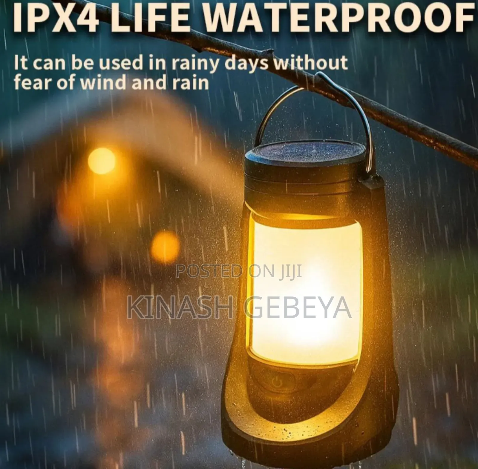 High Quality Water Proof Solar Camping Light