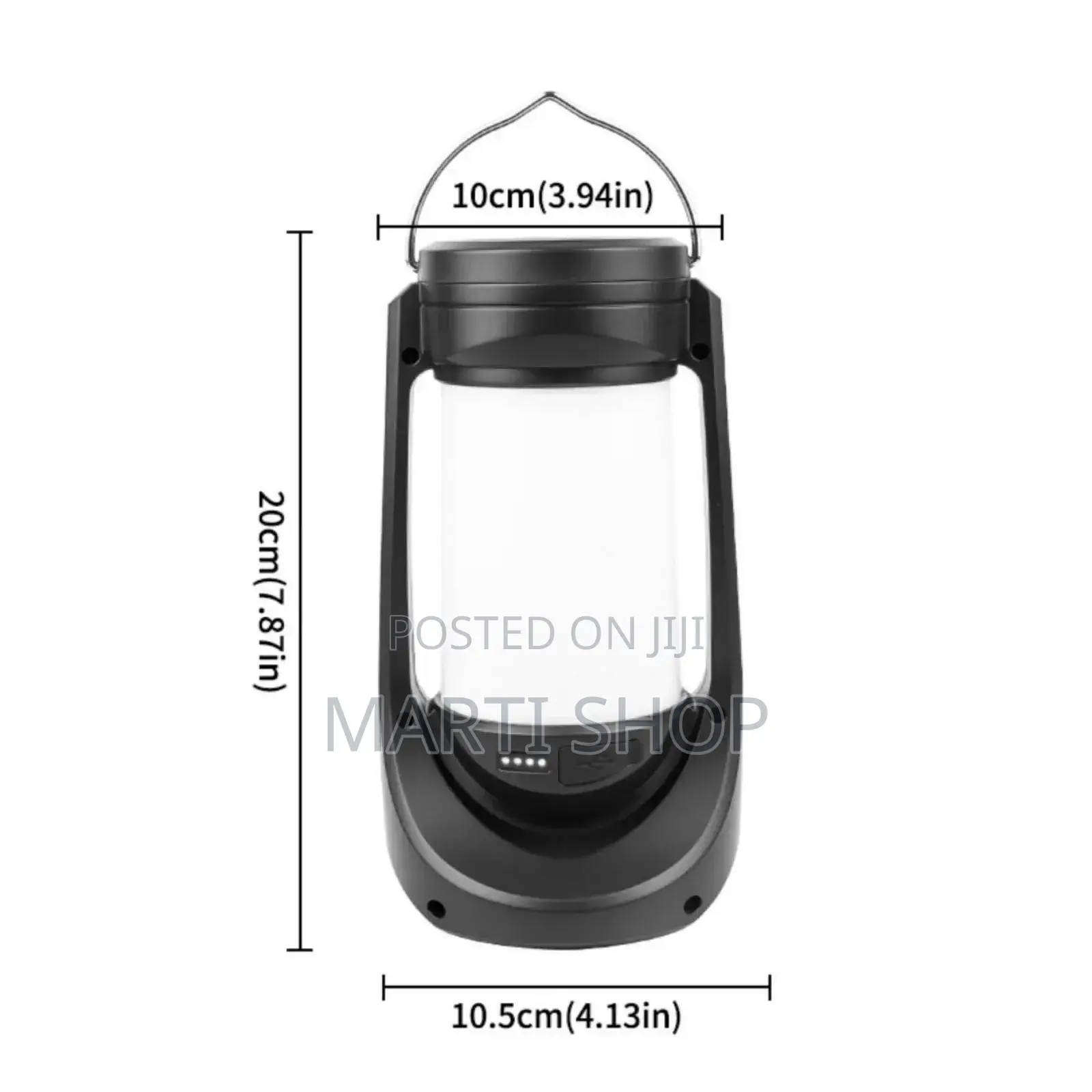Flickering Solar Camping Light
