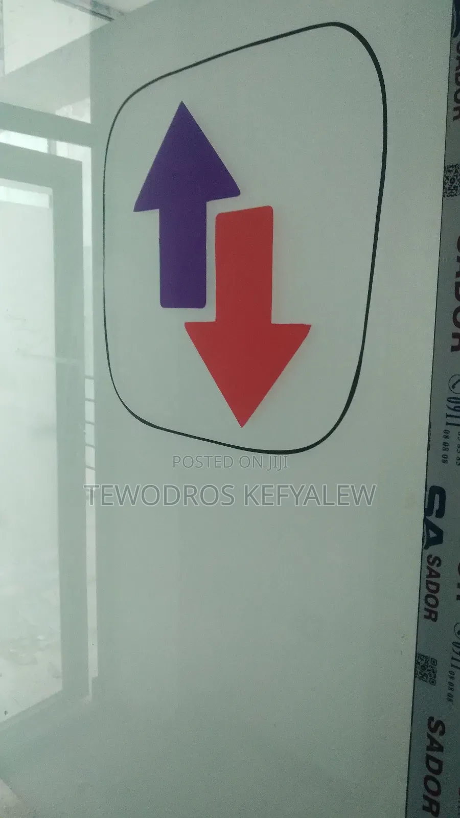 Frosted Window Film With Design