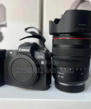 Canon R Camera With 24-105 Red Lens
