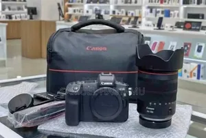 Canon R Camera With 24-105 Red Lens