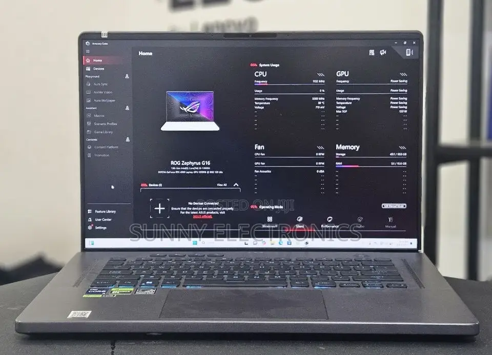 New Laptop Asus ROG Strix G16 G614 16GB Intel Core I9 SSD 1T