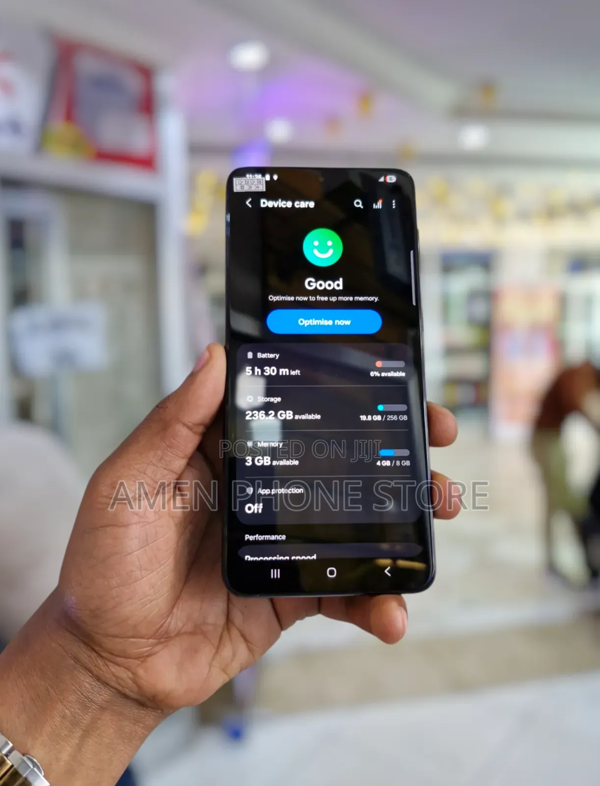 New Samsung Galaxy S21+ 5G 256 GB Black