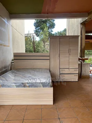 Photo - 1.20 አልጋና ቁምሳጥን በ25500 ብቻ