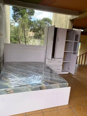 1.20 አልጋና ቁምሳጥን በ25500 ብቻ