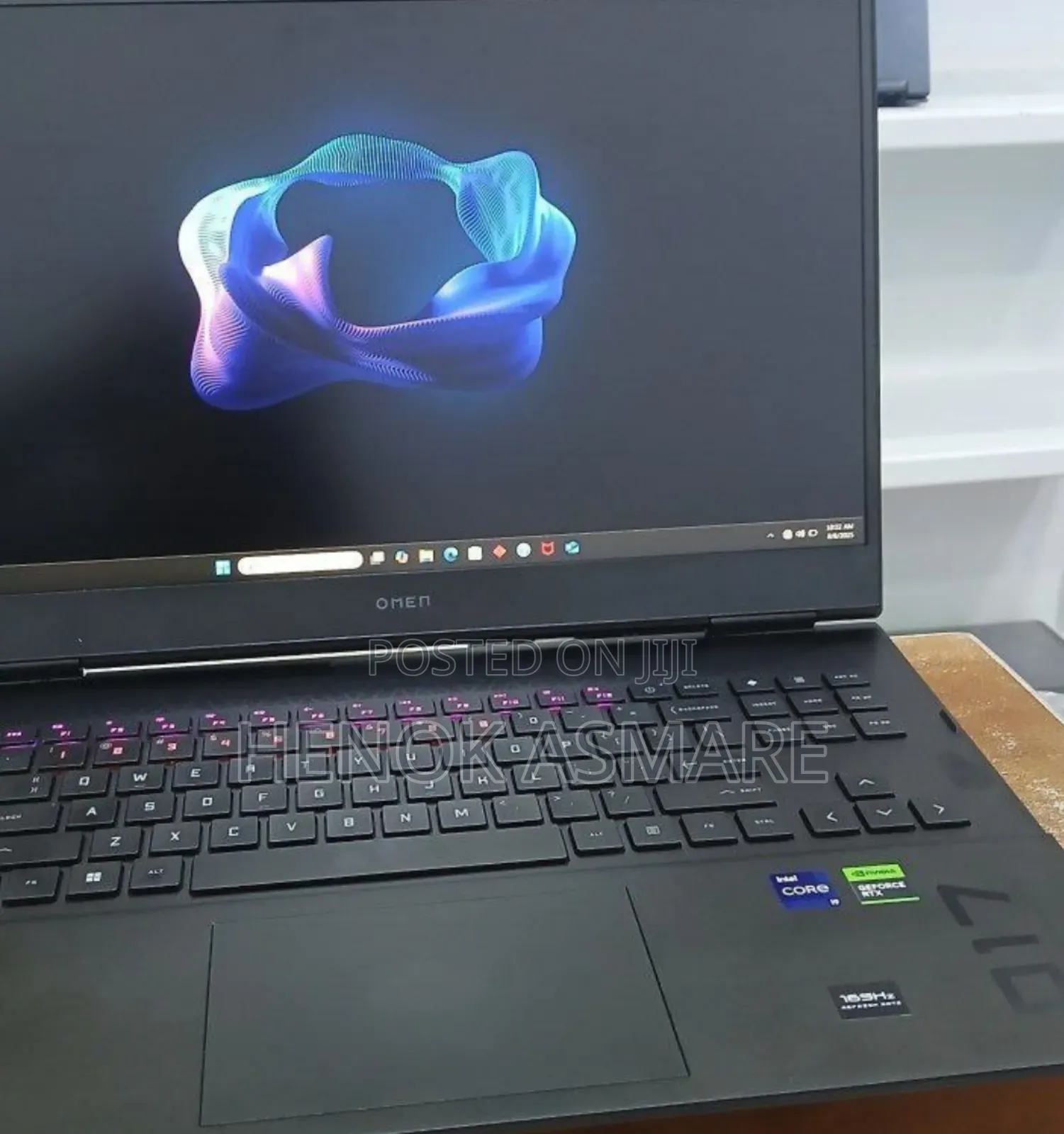 New Laptop HP Omen 17 32GB Intel Core I9 SSD 2T