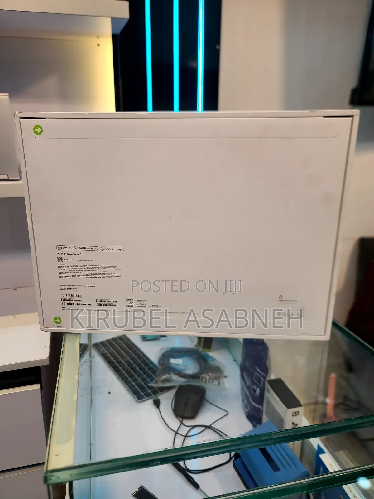 New Apple MacBook Pro 2024 M4 Max 16-Inch 24GB Apple M4 Pro SSD 512GB