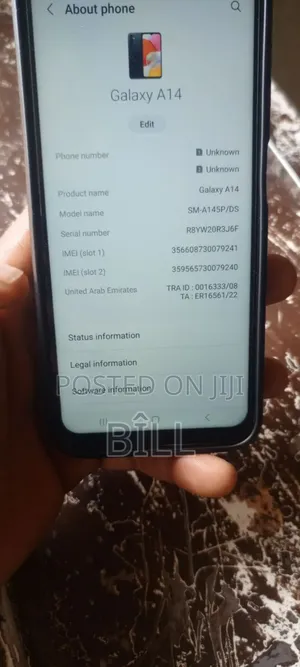 Samsung Galaxy A14 128 GB Black