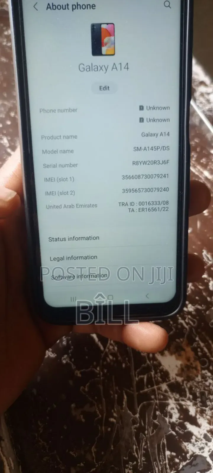 Samsung Galaxy A14 128 GB Black