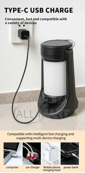 Photo - Flickering Solar Camping Light