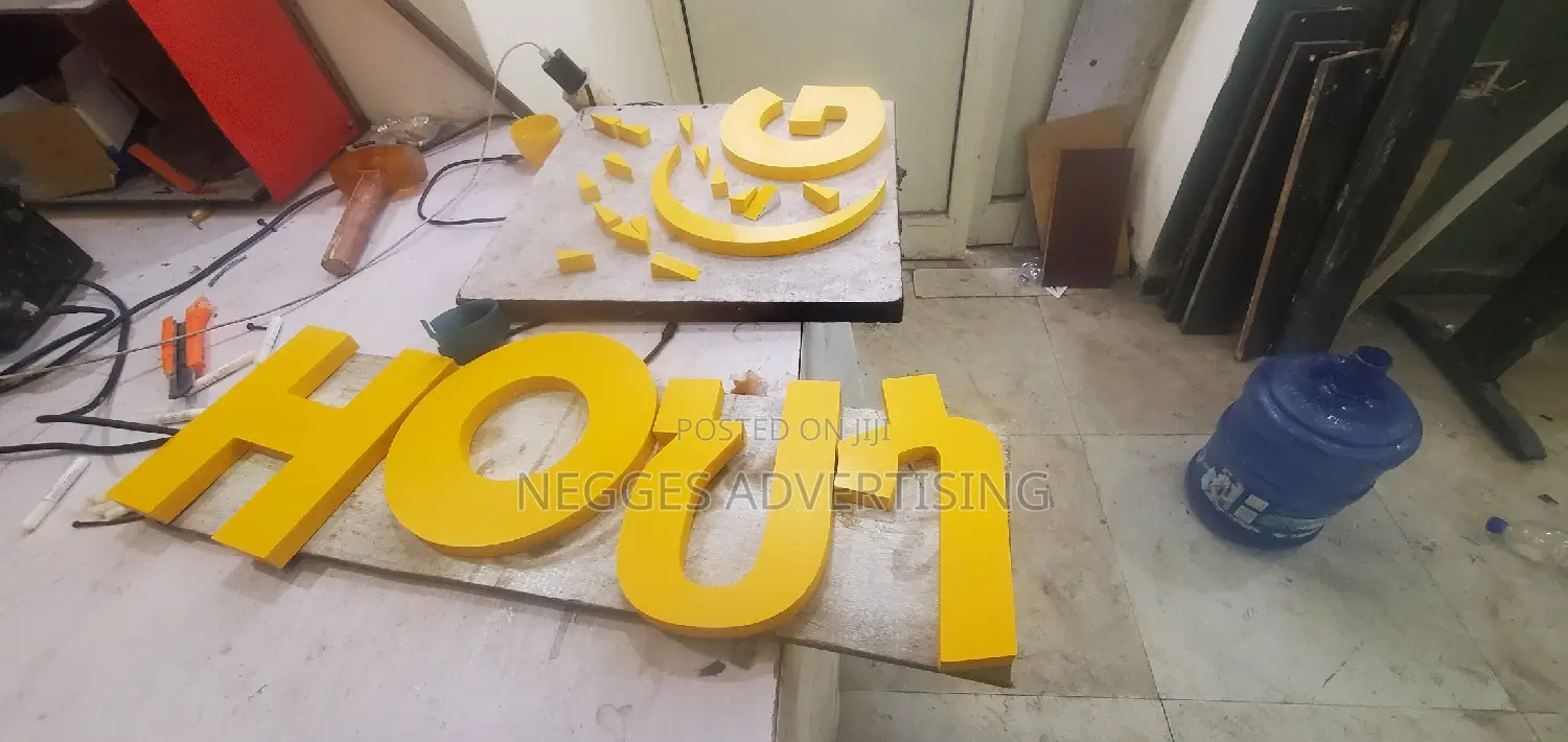 Indoor Logo, Foam or Acyrlic