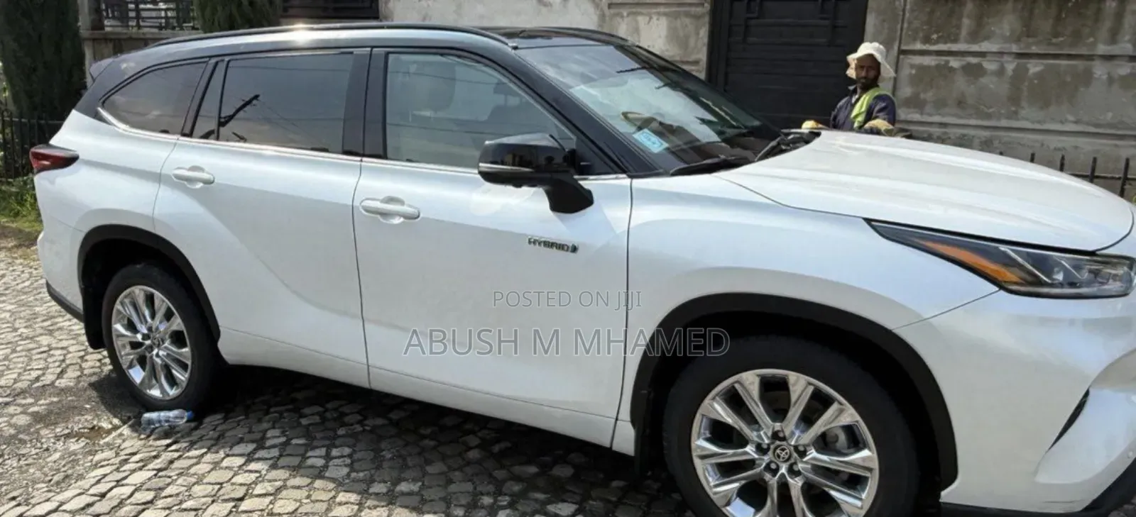 Toyota Highlander Hybrid 2024 White