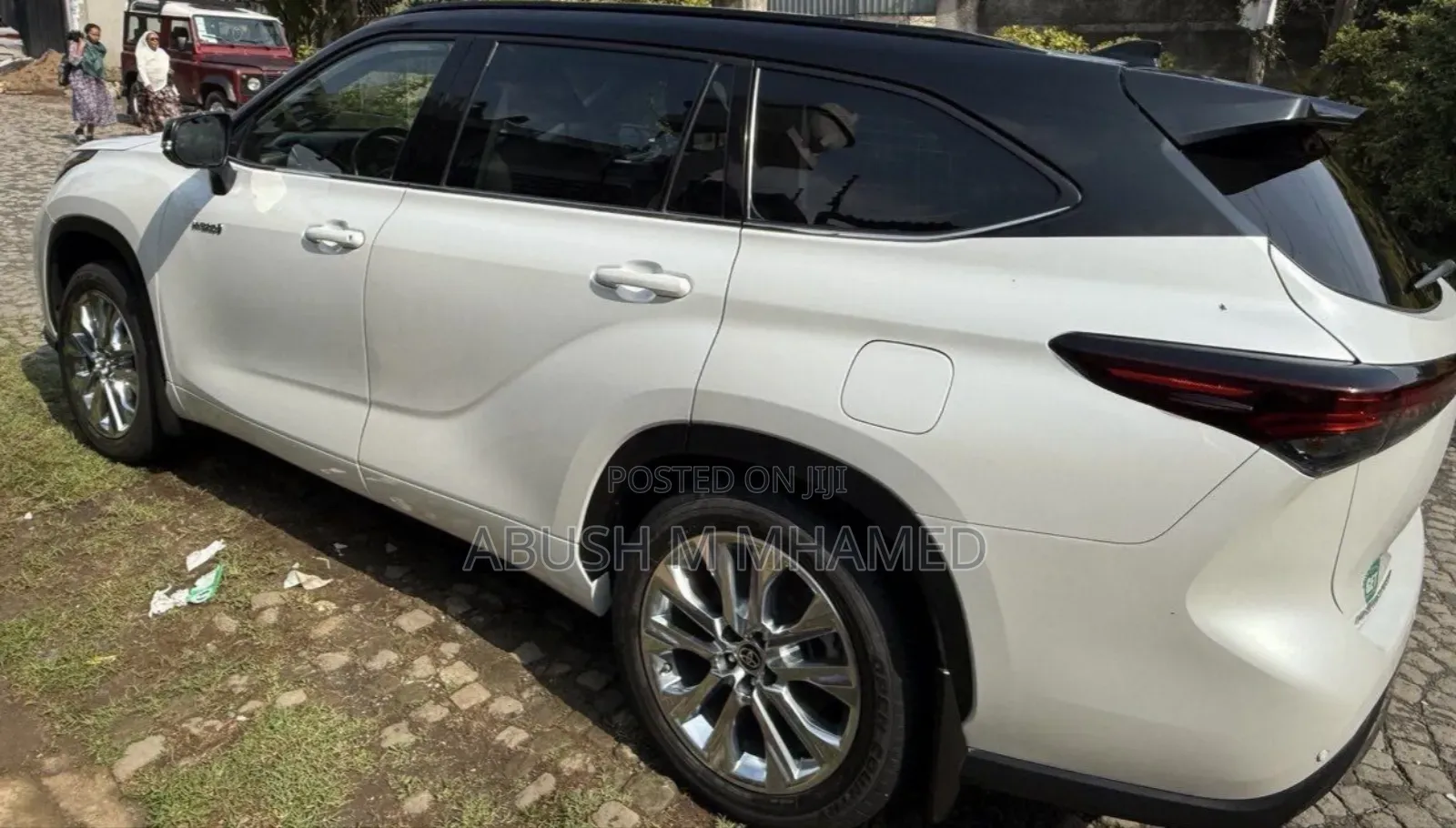 Toyota Highlander Hybrid 2024 White