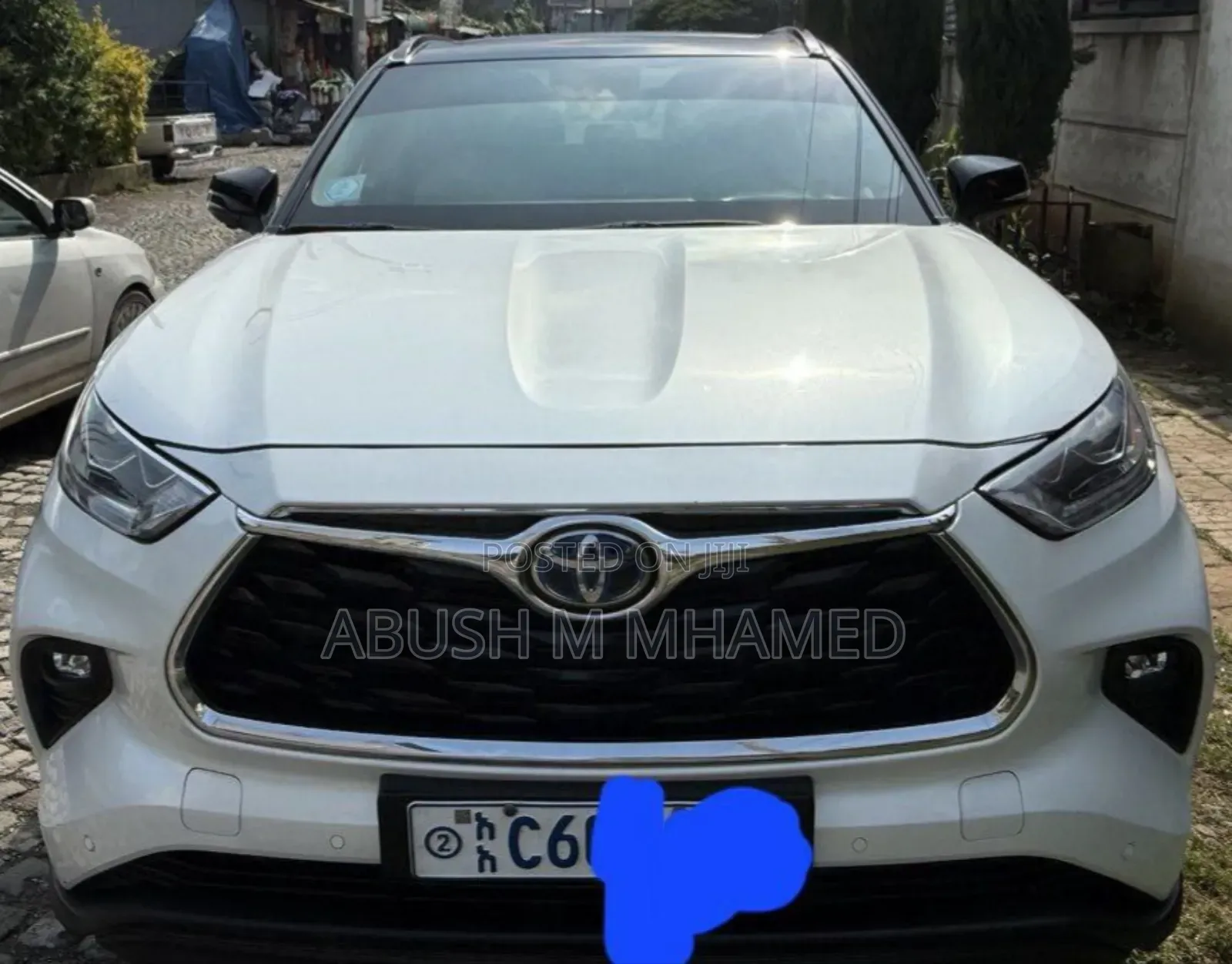 Toyota Highlander Hybrid 2024 White