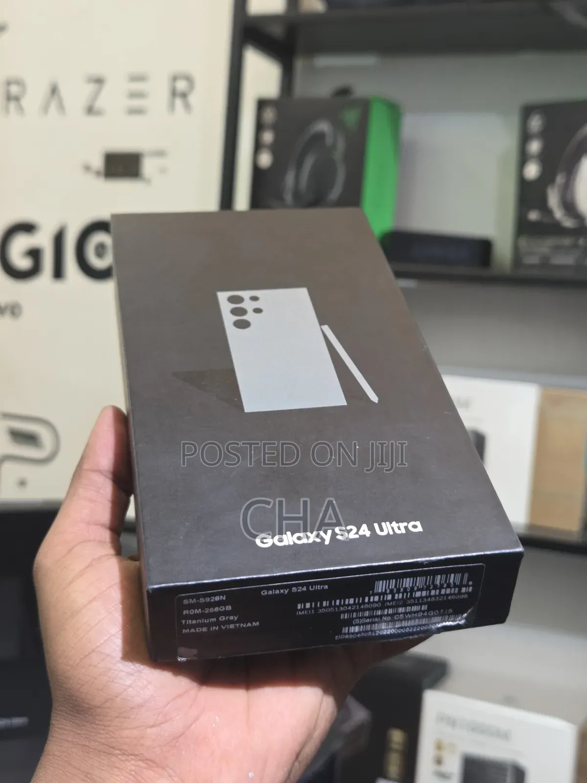 New Samsung Galaxy S24 Ultra 256 GB Gray