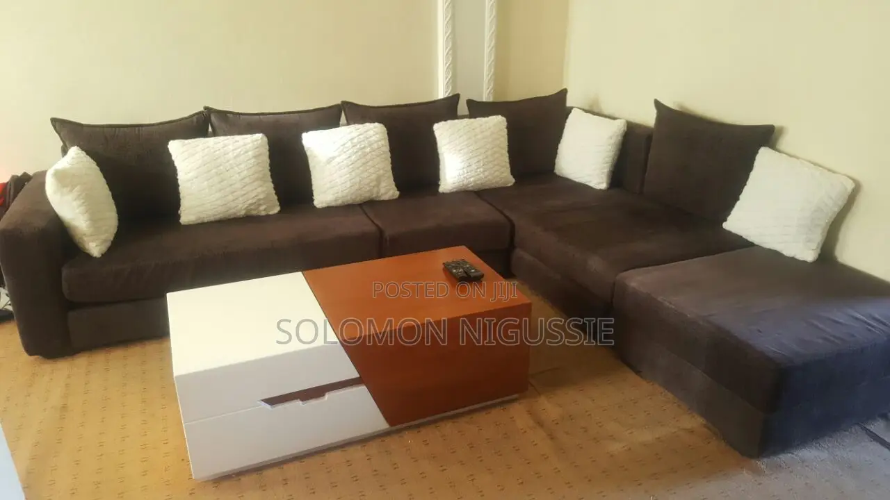 Sofa With Center Table,