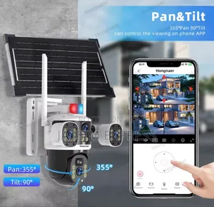 8mp የሆነ 4 Lens 5g ሲም ካርድ የሚቀበል PTZ Solar CCTV Camera(በማከፋፈያ ዋጋ)