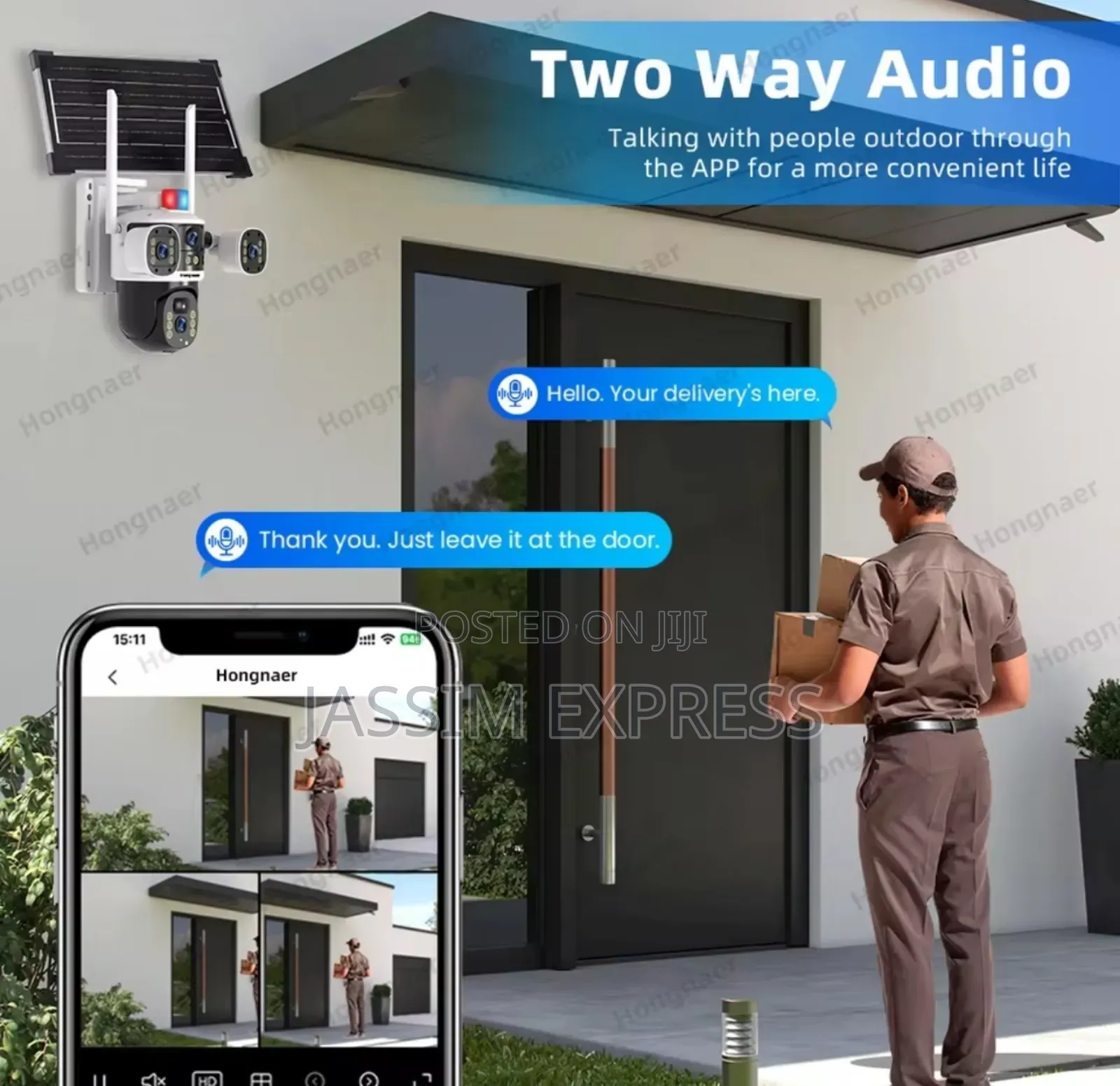 8mp የሆነ 4 Lens 5g ሲም ካርድ የሚቀበል PTZ Solar CCTV Camera(በማከፋፈያ ዋጋ)