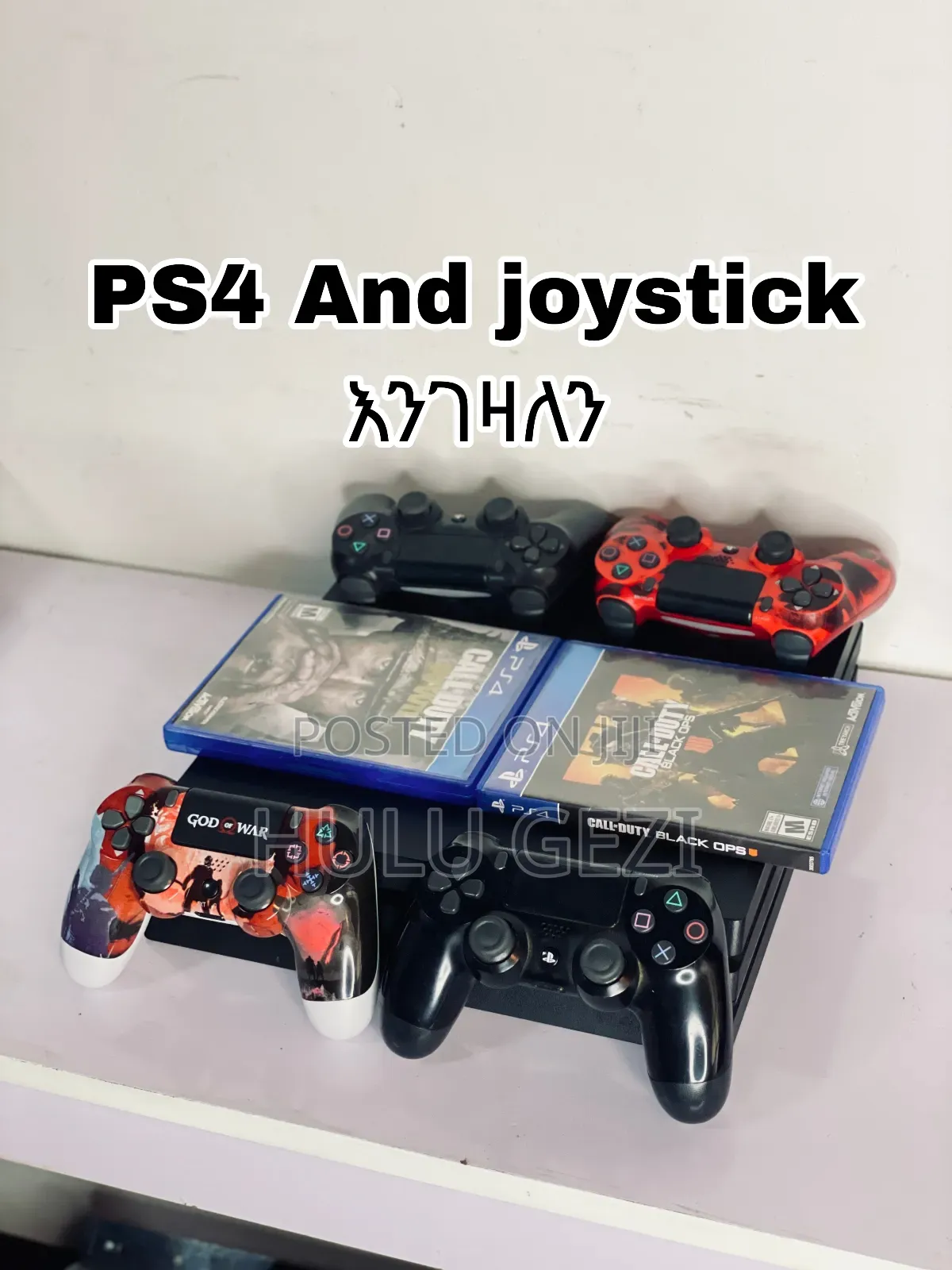 Ps4 and Joystick Engezaln 1 Joystick
