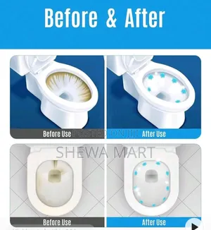 Flower Fragrance Toilet Gel -Air Freshener, and Bowl Cleaner