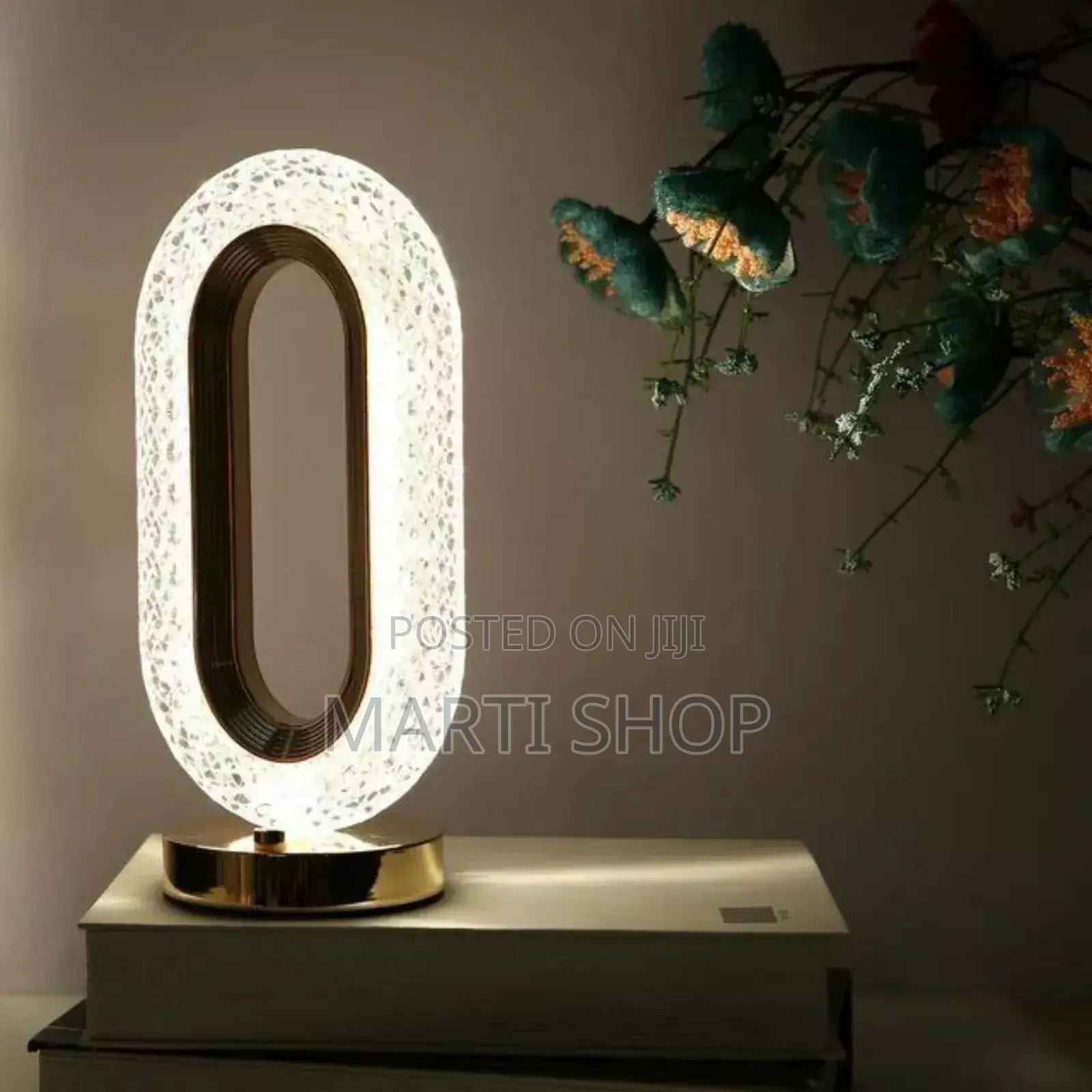Led Crystal Table Lamp