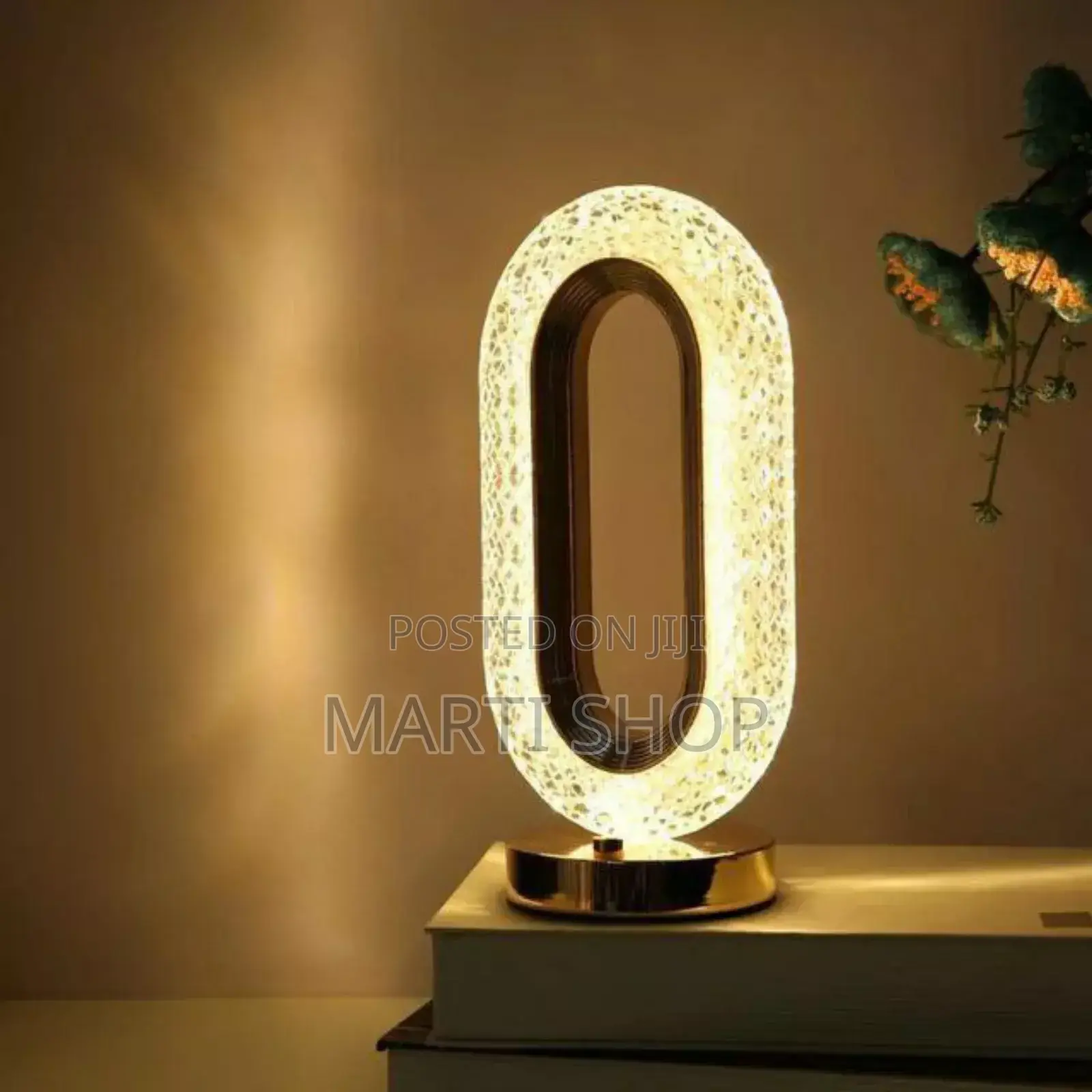 Led Crystal Table Lamp