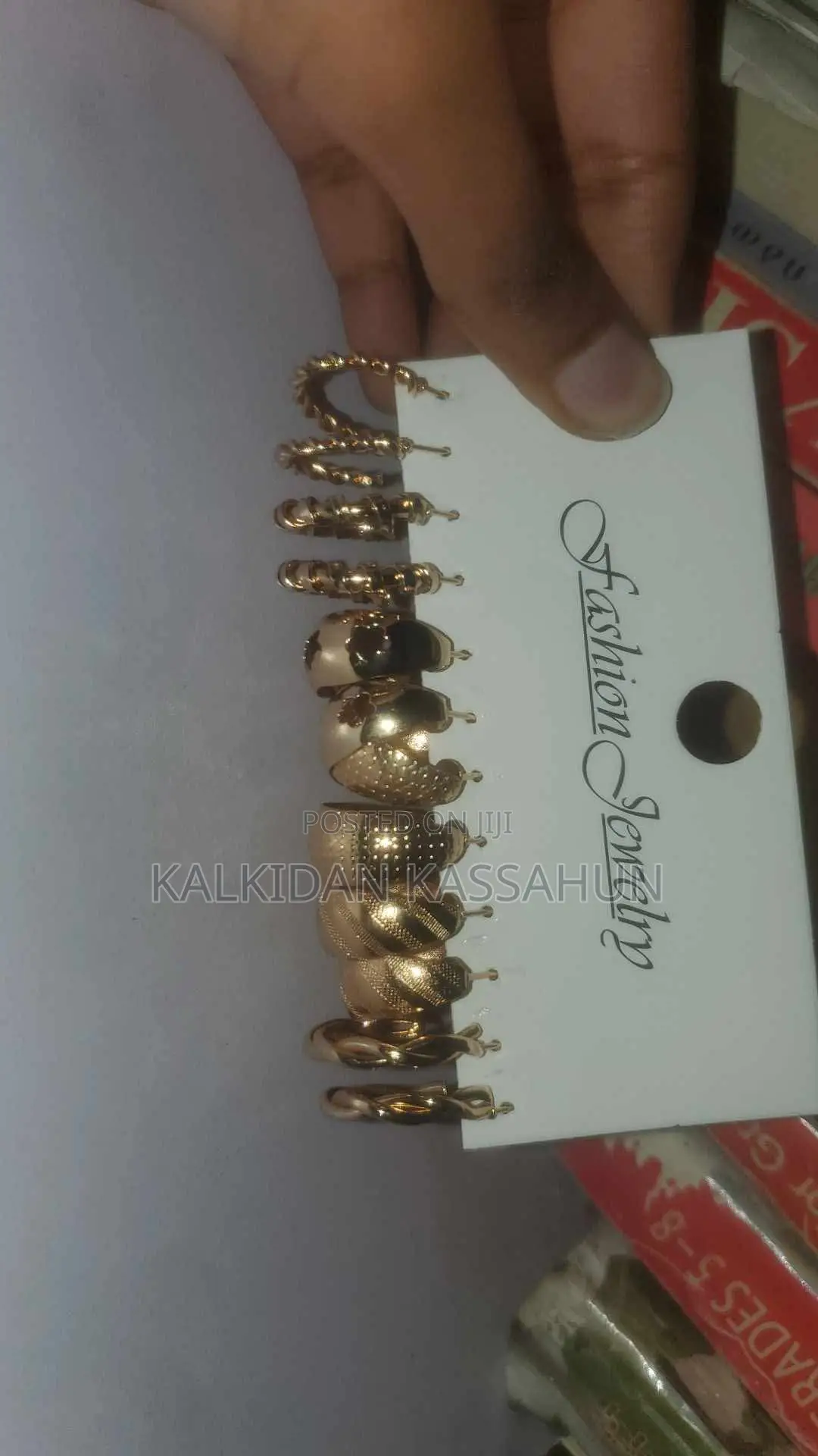 6 PCS Earrings for 600 Birr