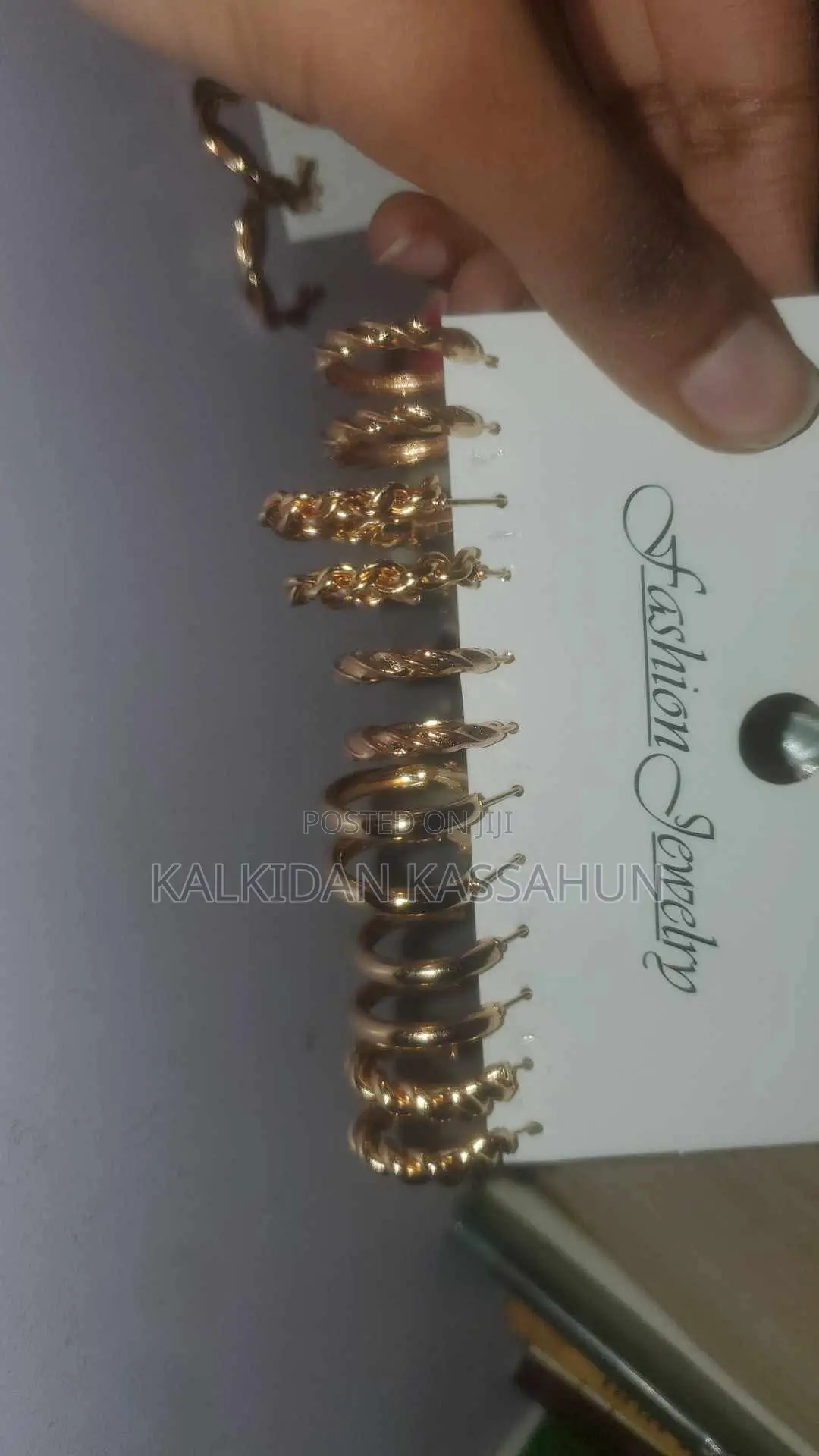 6 PCS Earrings for 600 Birr