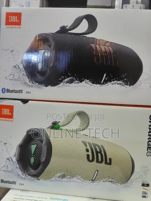 JBL Charge 6 Portable Bluetooth Speaker.