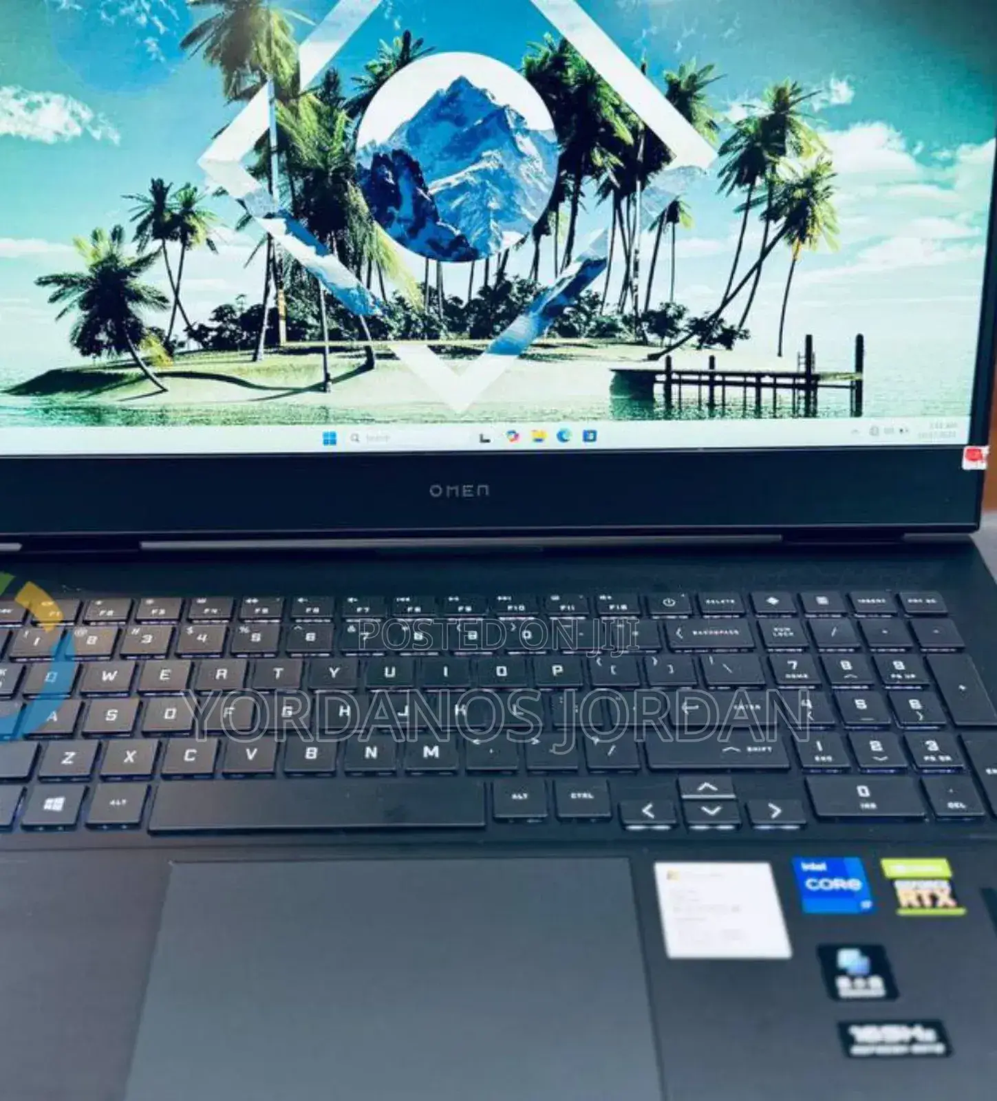 New Laptop HP Omen 16 16GB Intel Core I7 SSD 512GB