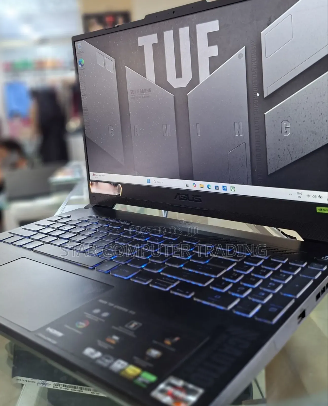 New Laptop Asus TUF Gaming A15 16GB AMD Ryzen 7 SSD 512GB