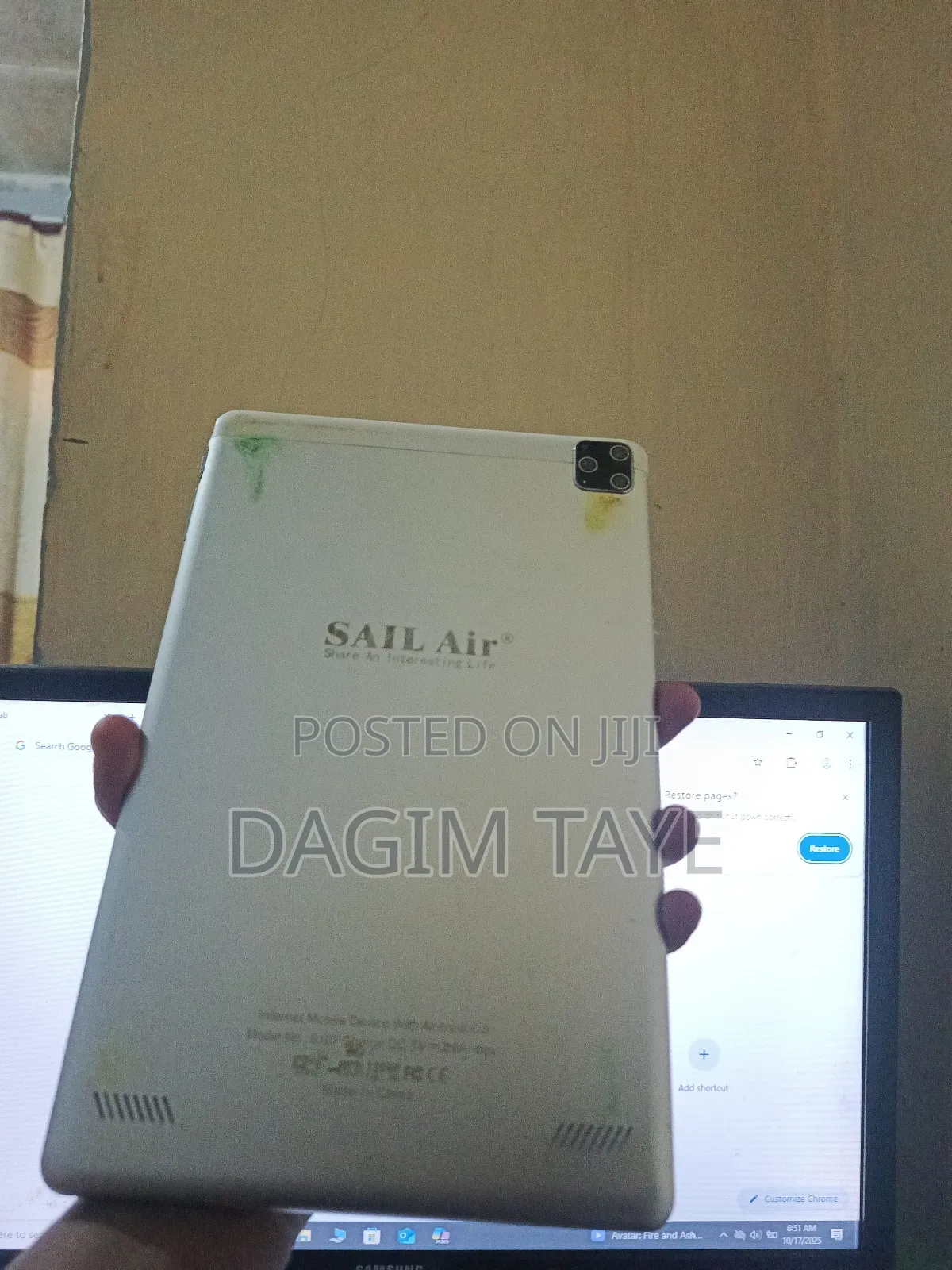 Sail Air 107 64 GB White