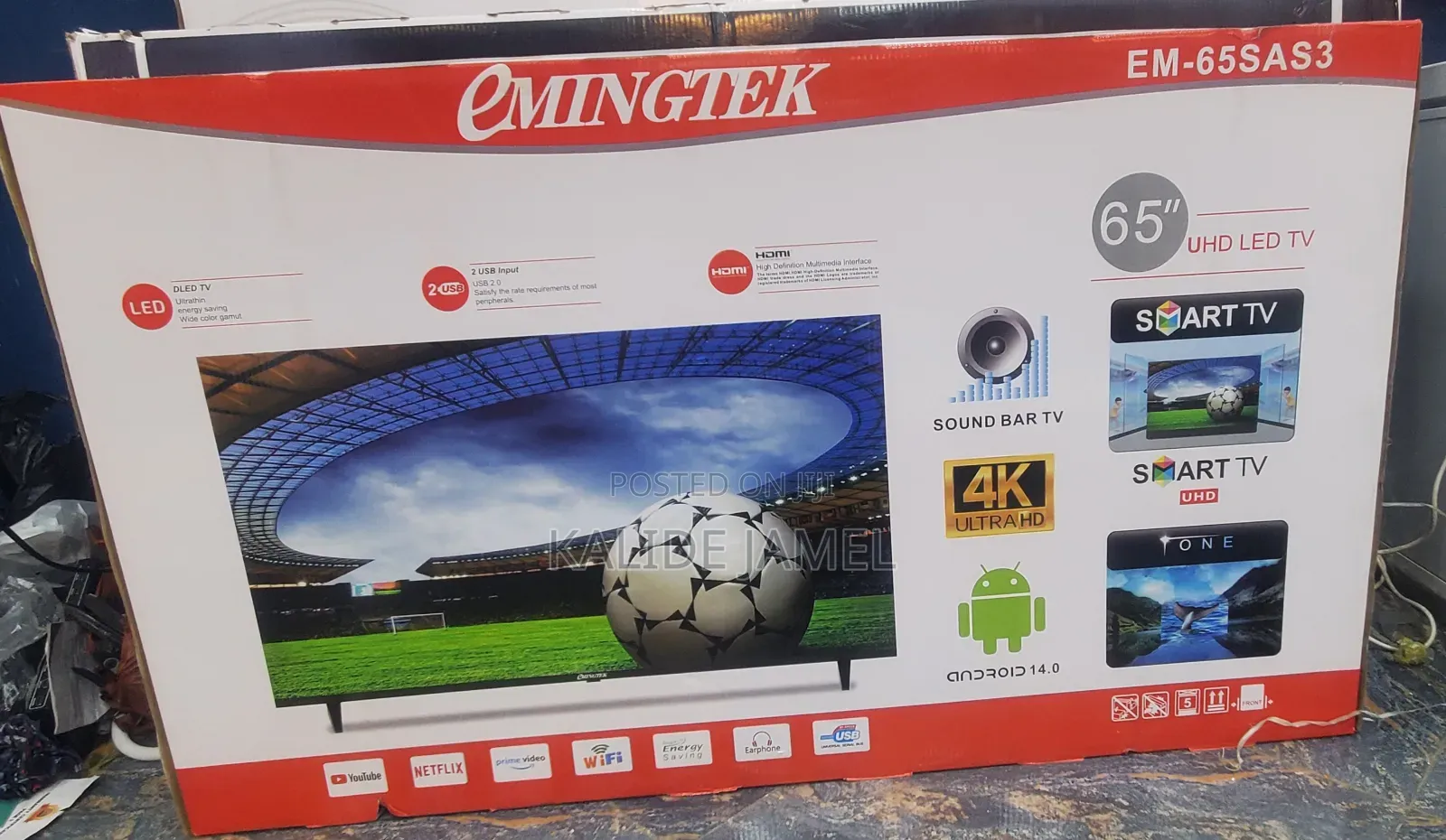 Emingtek 65 Inche Tv