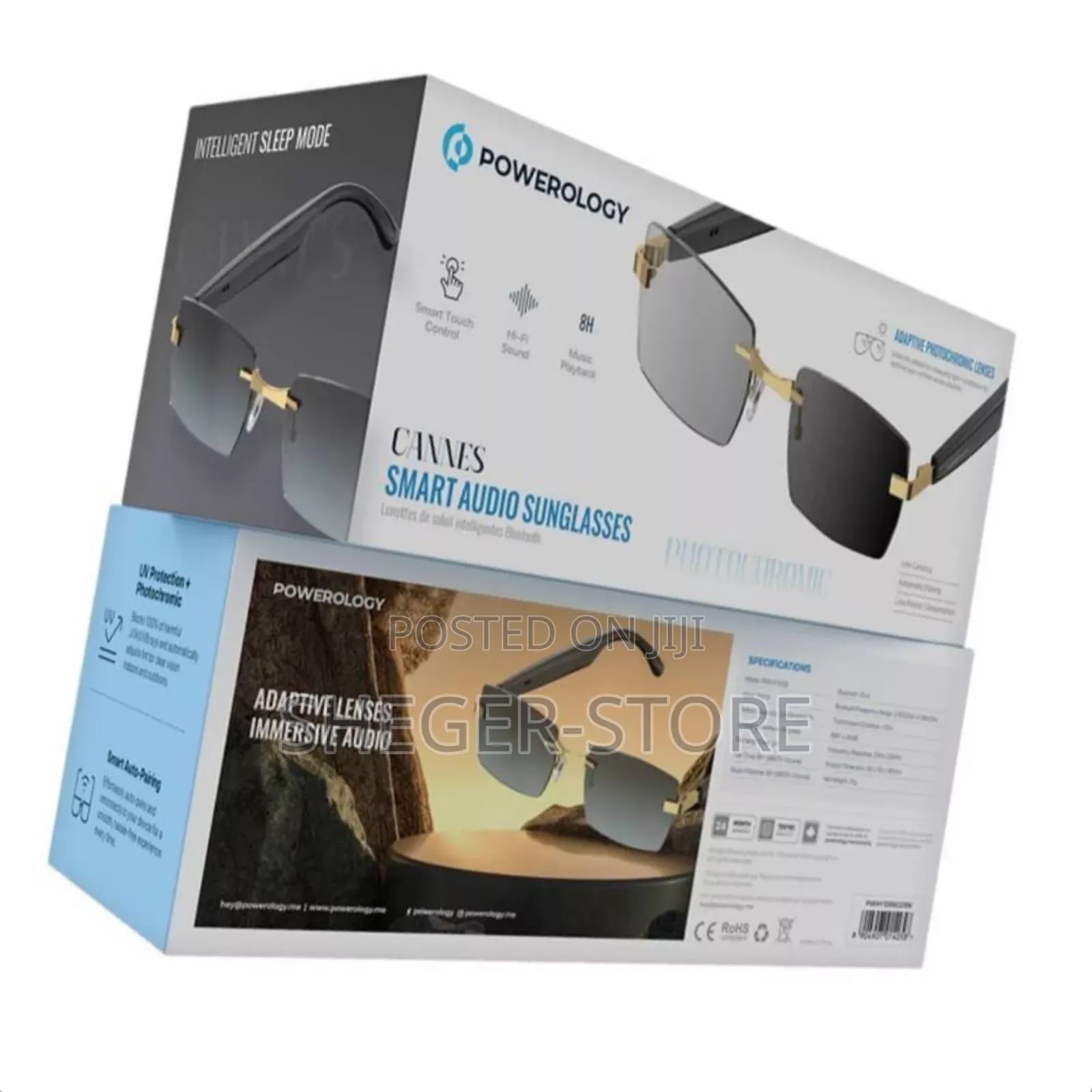 High Class Cannes Smart Audio Sunglasses(የድምፅ ጥራቱ አስገራሚ Android Ios)