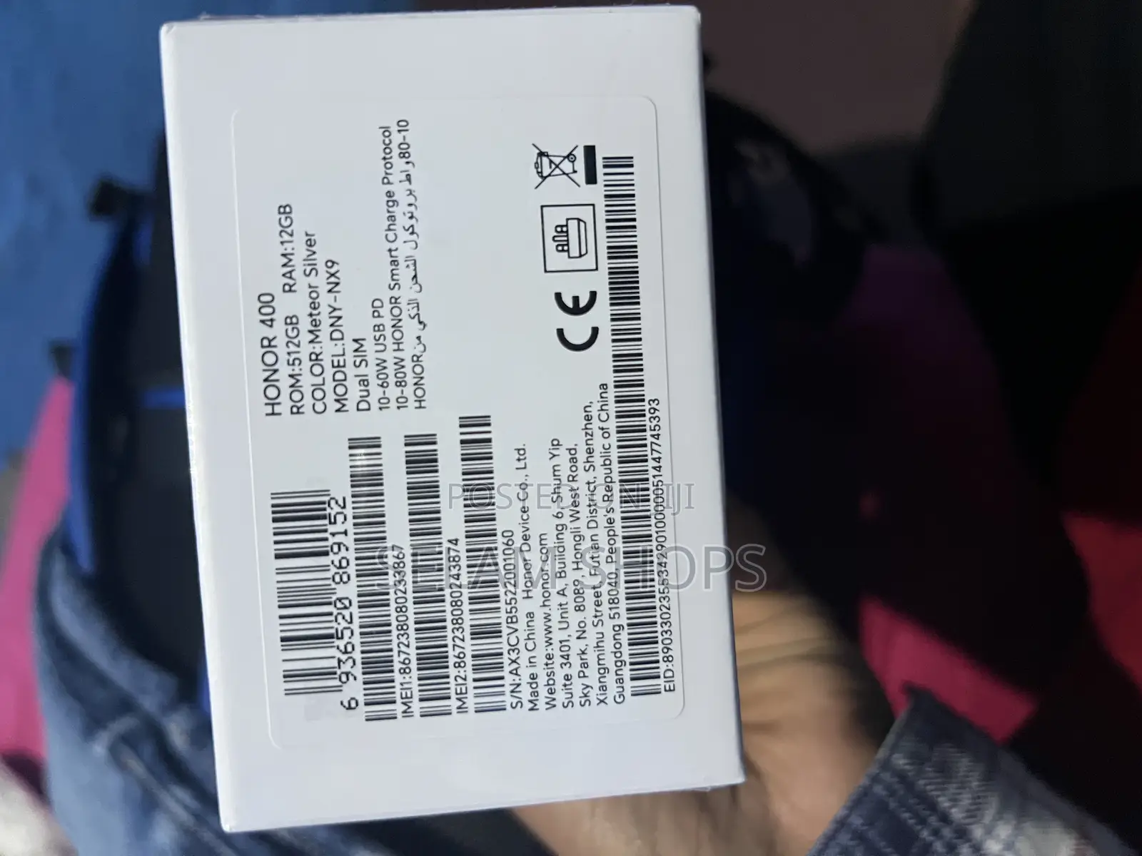 New Honor 400 Pro 512 GB Silver