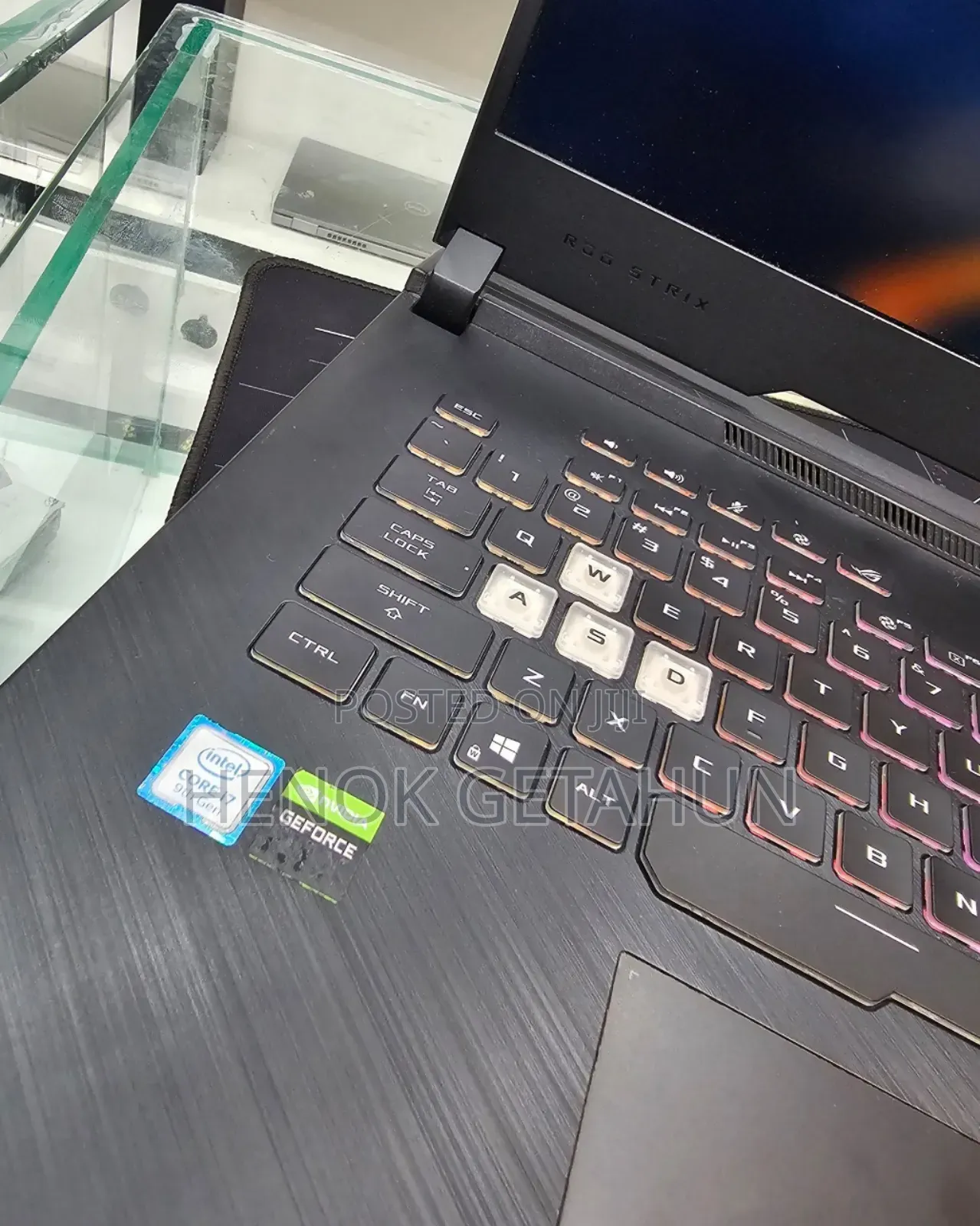 New Laptop Asus ROG Strix G15 16GB Intel Core I7 SSD 512GB