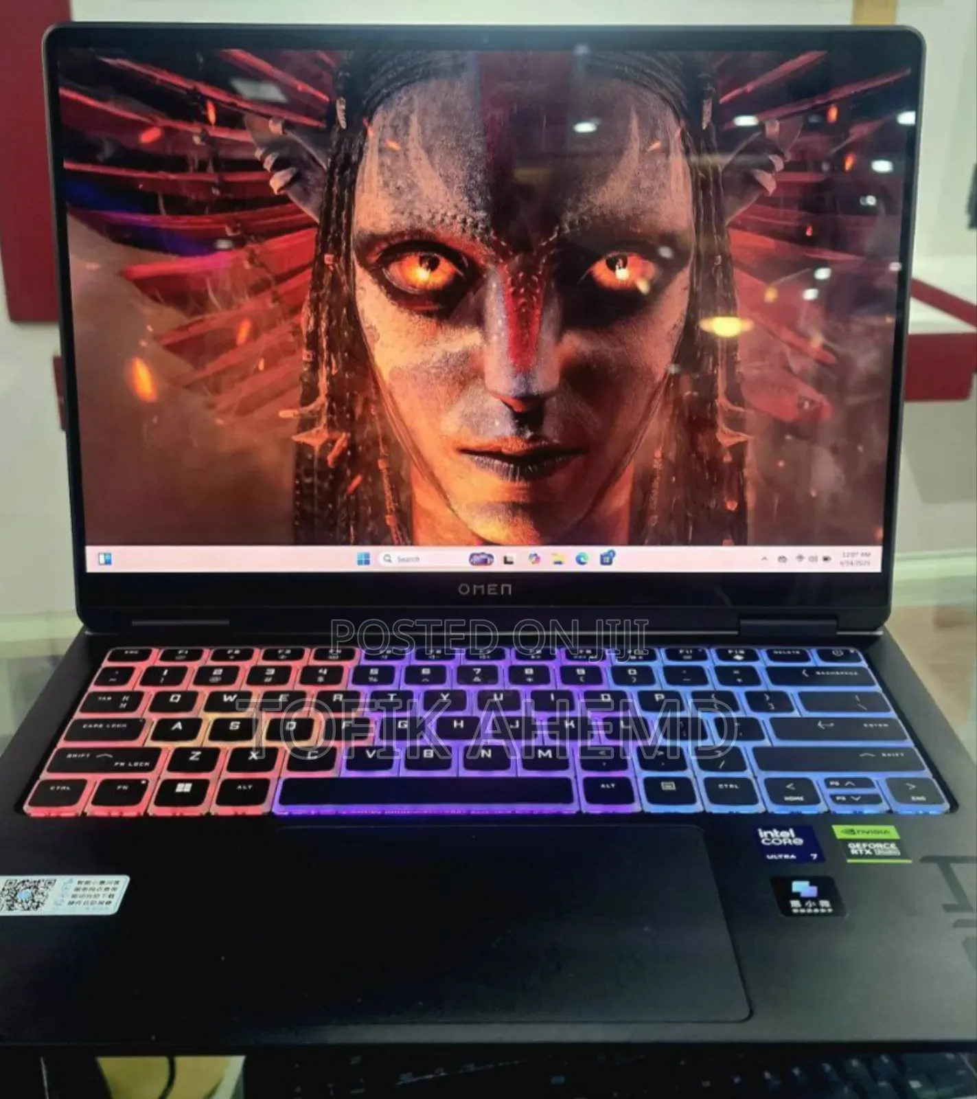 New Laptop HP Omen 15 16GB Intel Core Ultra 7 SSD 1T