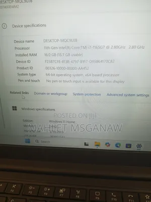 New Laptop Lenovo ThinkPad E14 Gen 1 16GB Intel Core I7 SSD 256GB