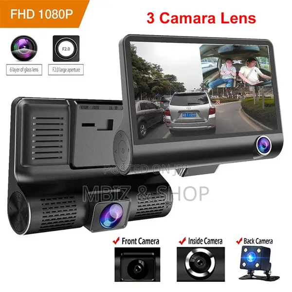 Dash Cam Screen With Camera