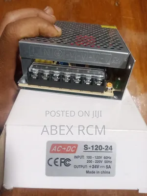 Photo - Power Supply; Input 220 Vac, Output 24vdc/5a